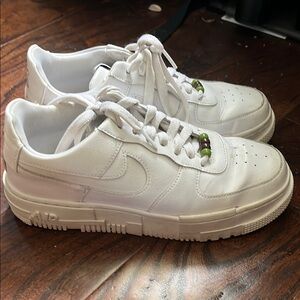Nike White Low-Top Sneakers